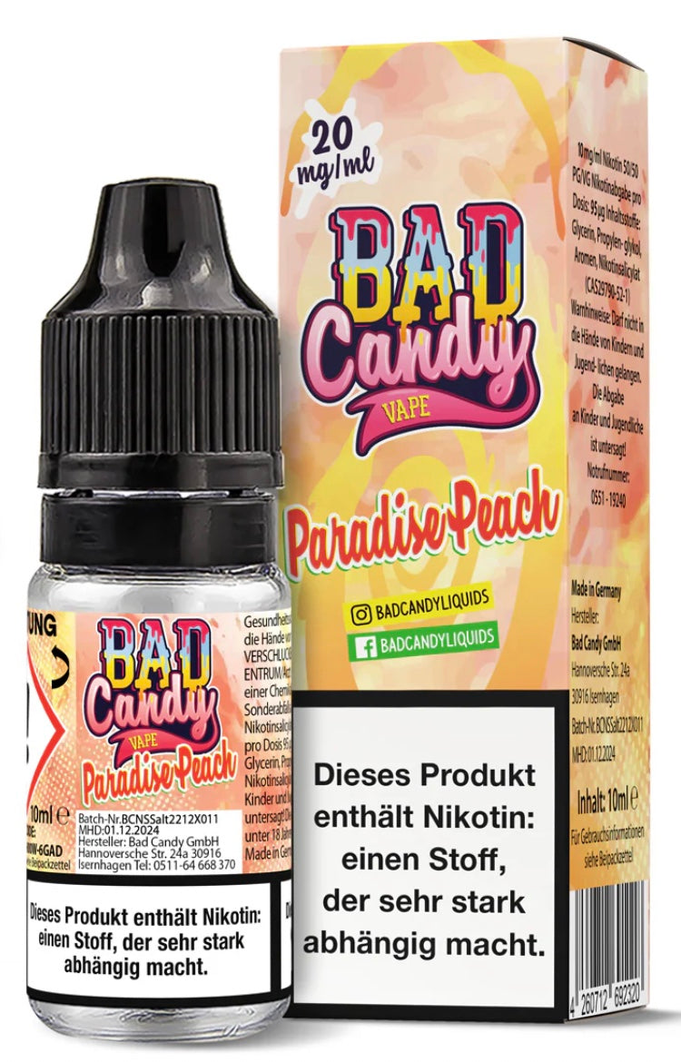 Bad Candy - Nikotinsalz Liquids Vapechamp.de