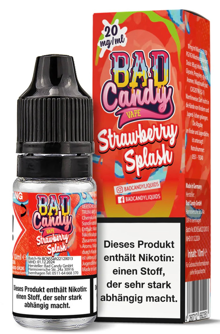Bad Candy - Nikotinsalz Liquids Vapechamp.de