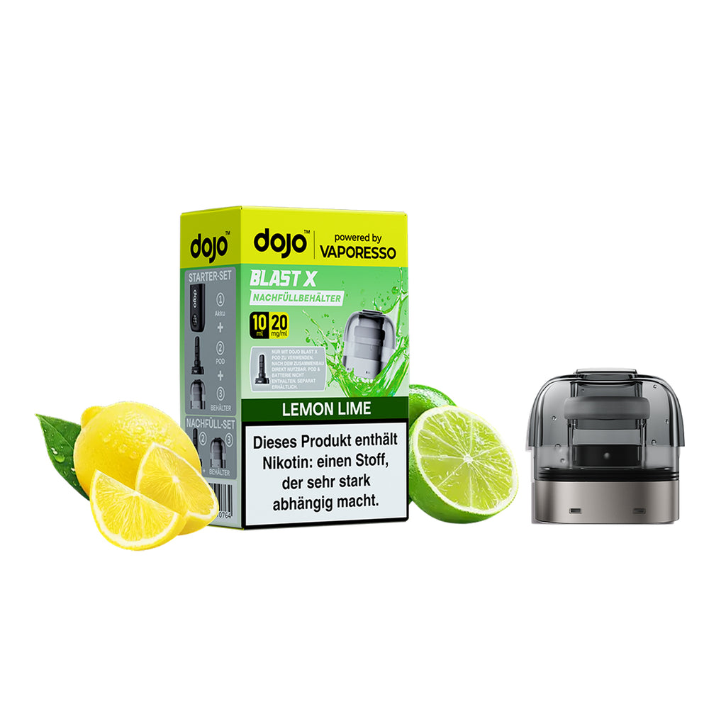 Dojo Blast X Refill Pods Lemon Lime