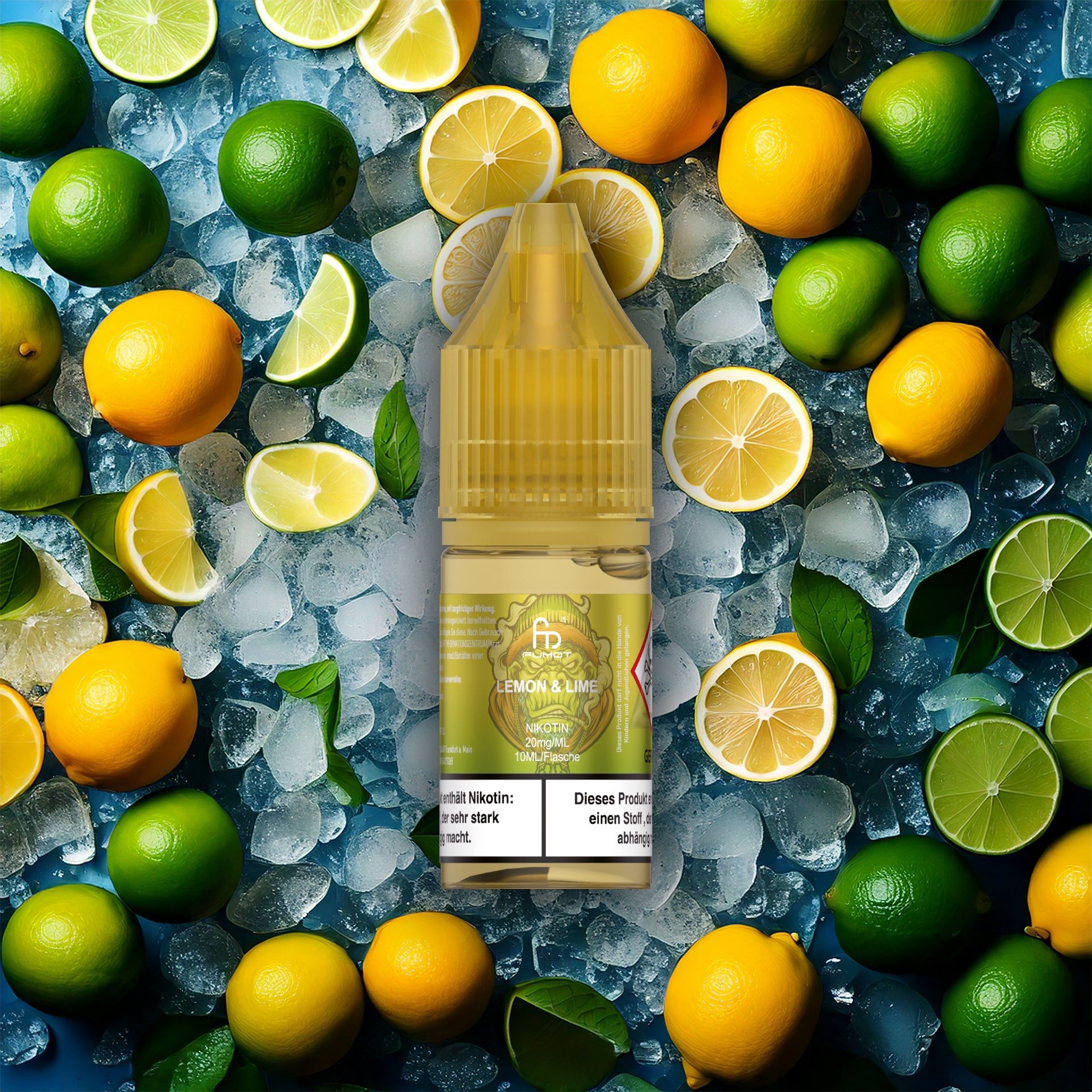 Fumot Lemon Lime Liquid – zitronig-limettiges Aroma online verfügbar