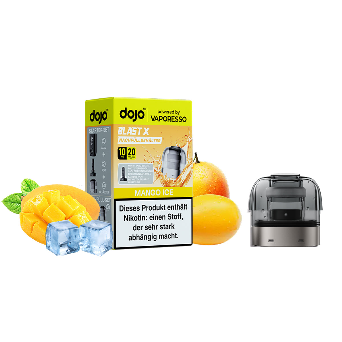 Dojo Blast X Refill Pods Mango Ice