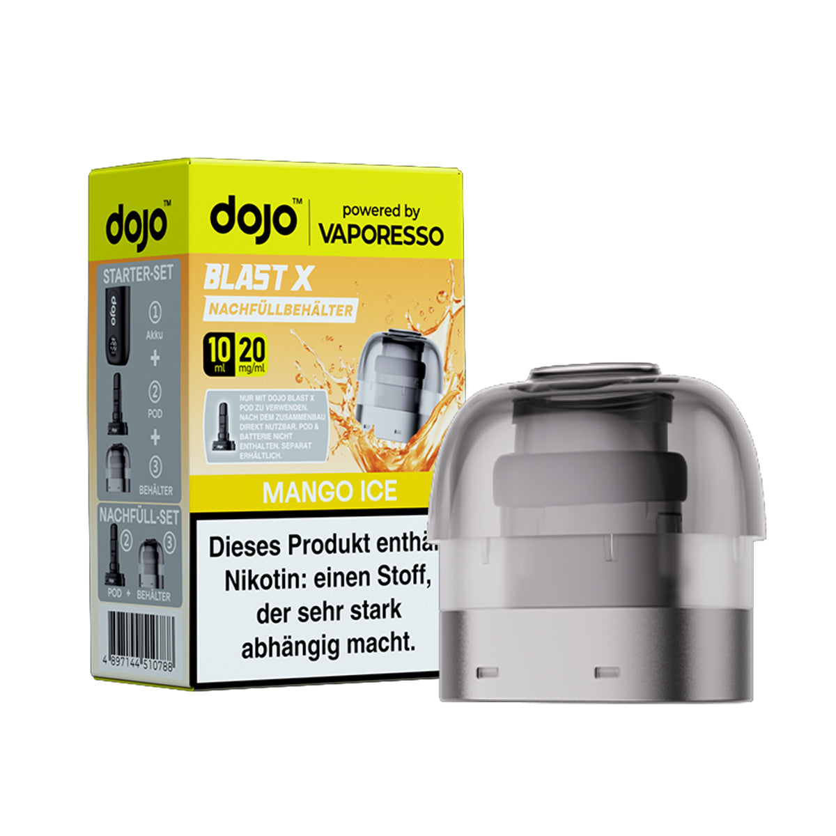 Dojo Blast X Refill Pods Mango Ice