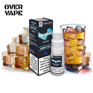 Overvape Energy Cool Nikotinsalz Liquid 20mg – Energy Drink Geschmack erfrischend