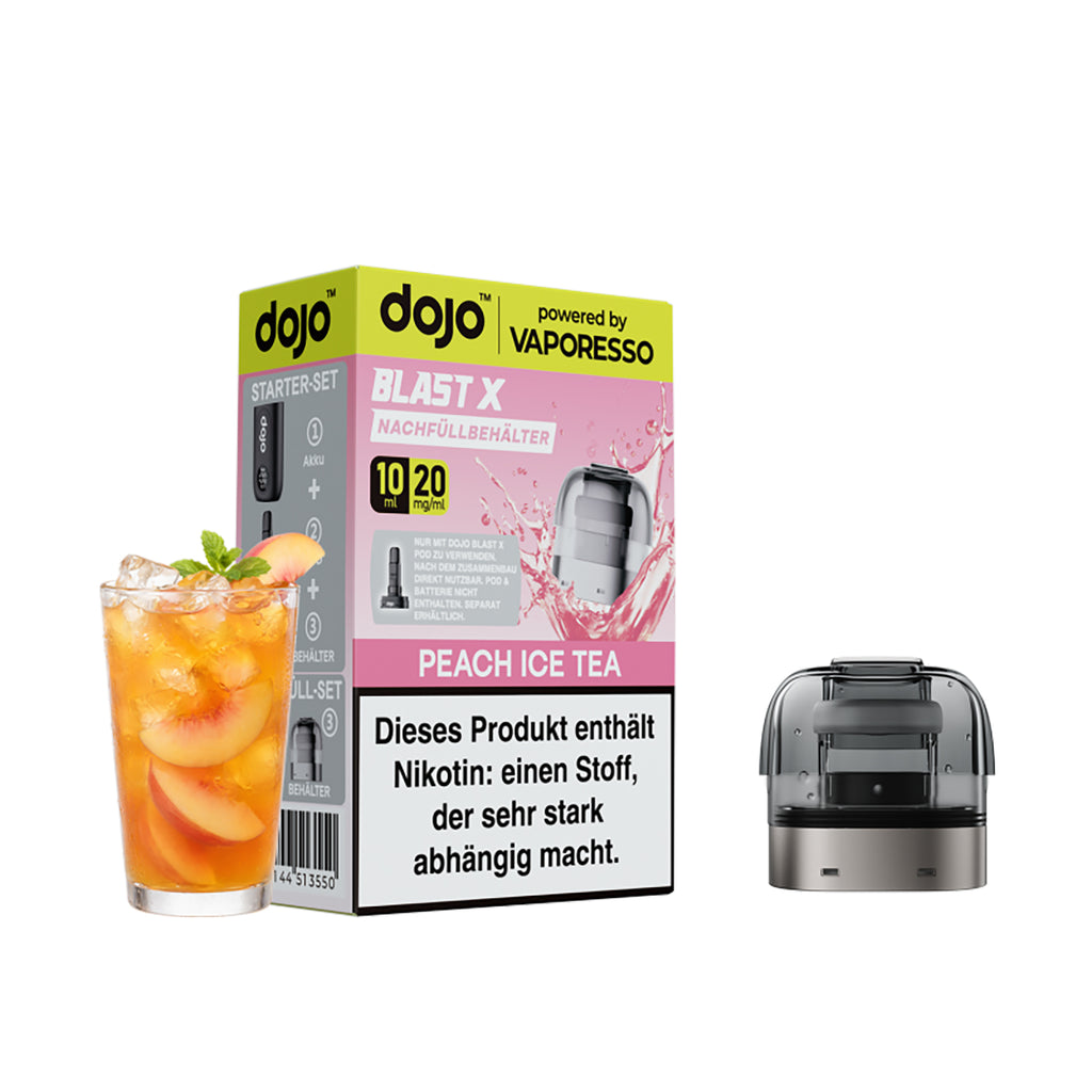 Dojo Blast X Refill Pods Peach Ice Tea