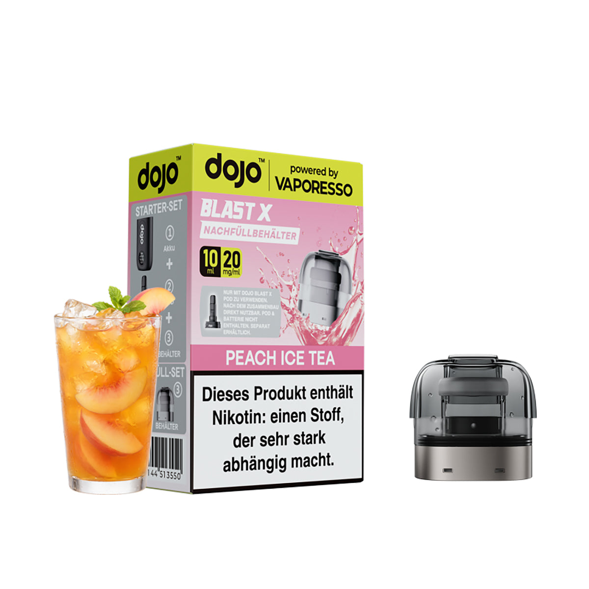 Dojo Blast X Refill Pods Peach Ice Tea
