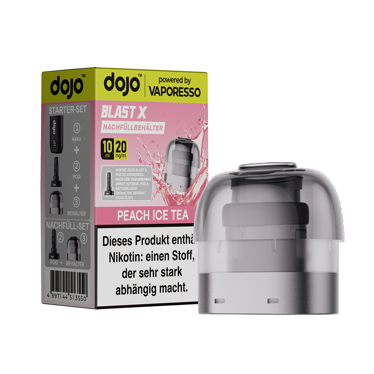 Dojo Blast X Refill Pods Peach Ice Tea