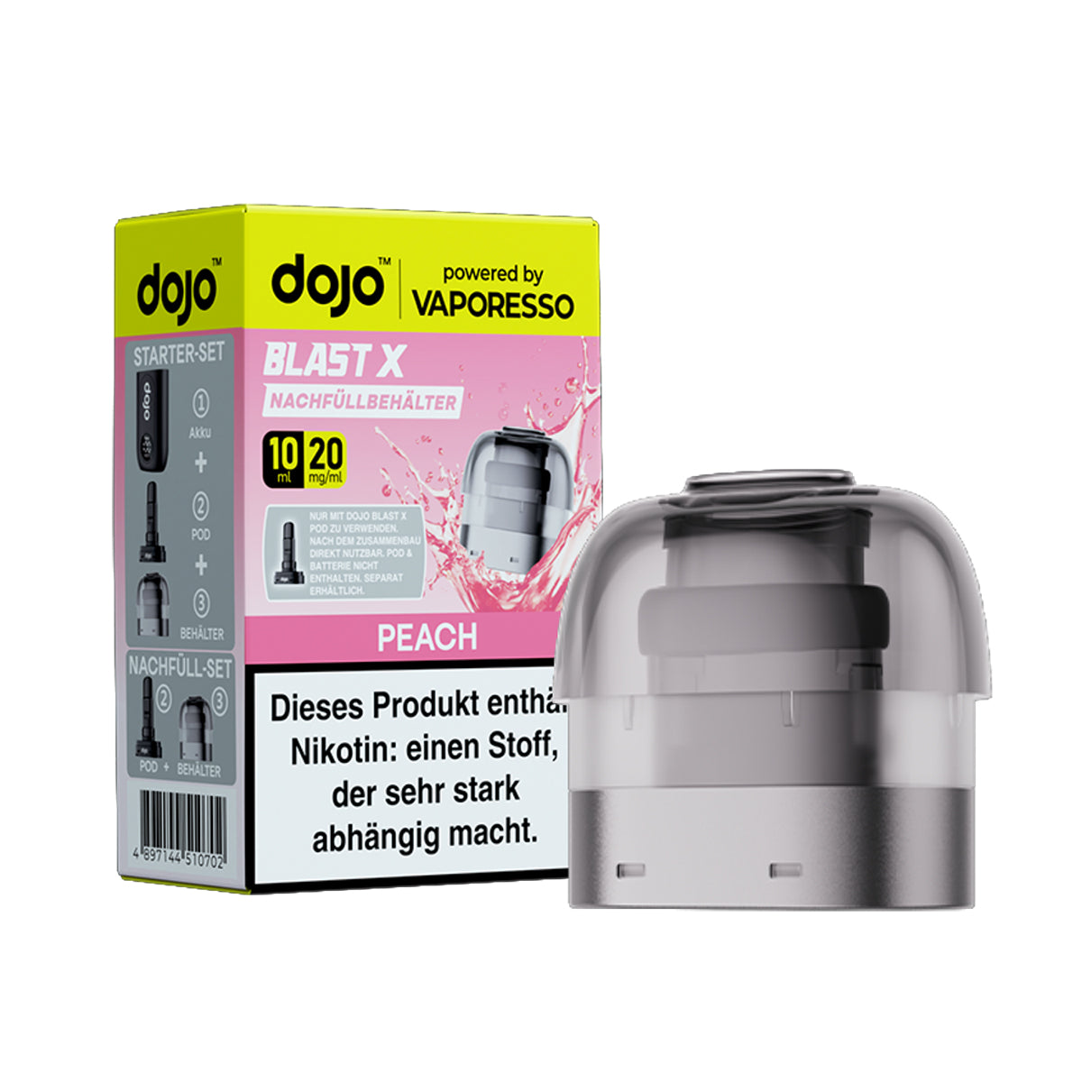 Dojo Blast X Refill Pods Peach