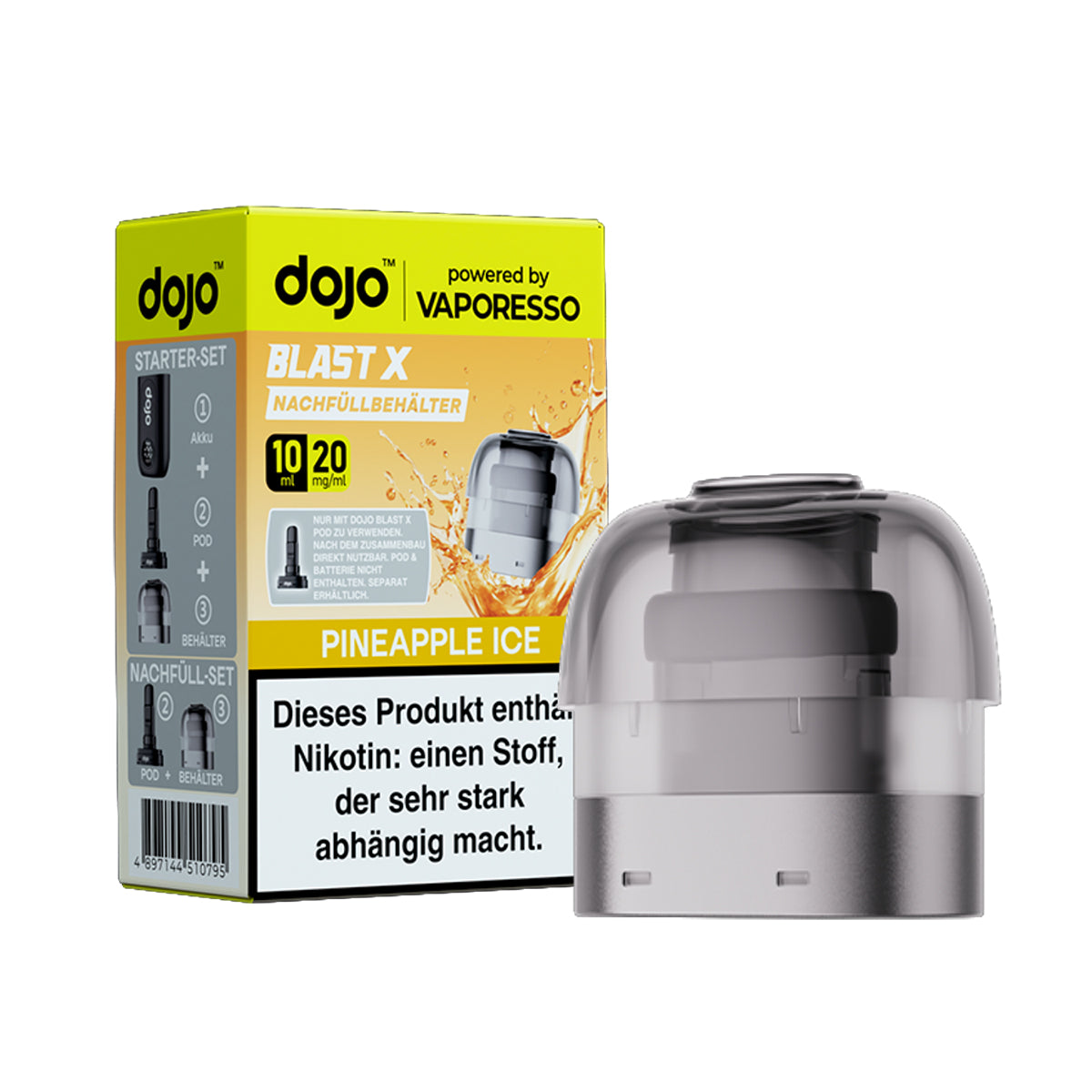 Dojo Blast X Refill Pods Pineapple Ice