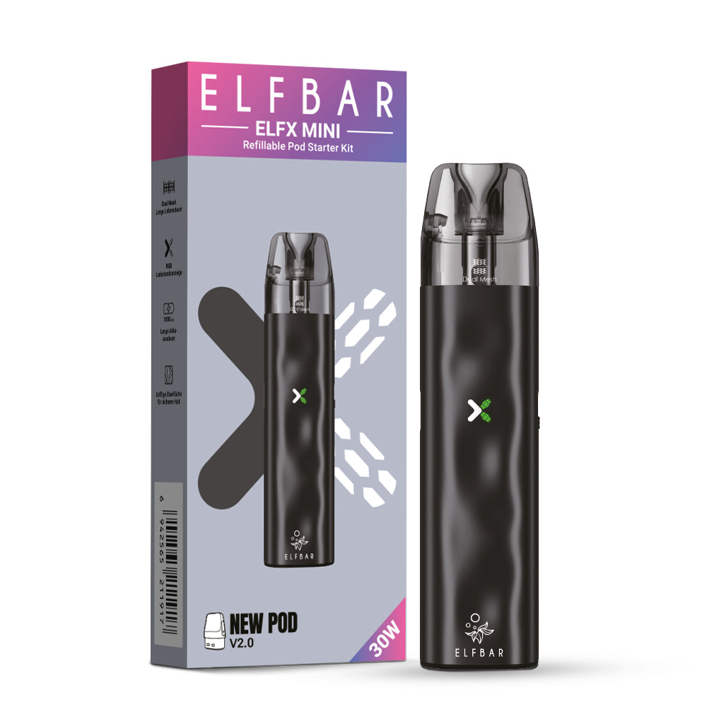 Elfbar ELFX Mini Kit – Black (Ansicht 2)
