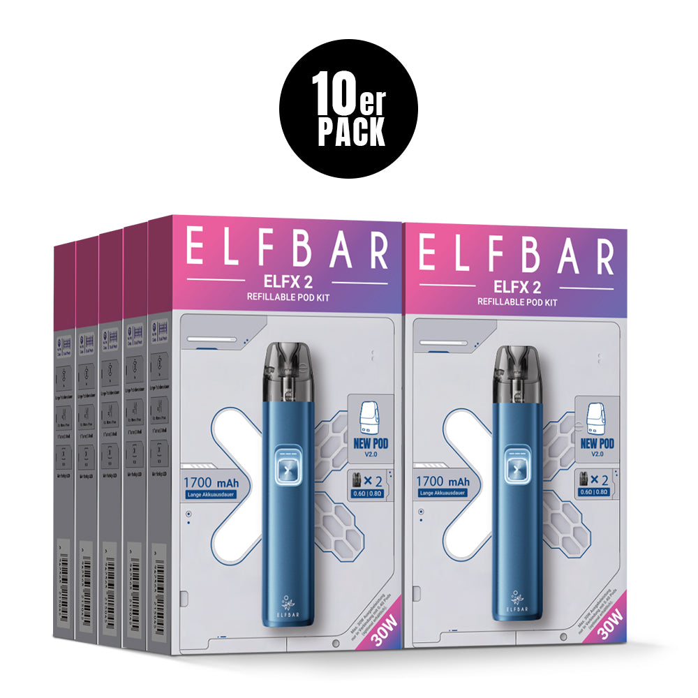 Elfbar ELFX 2 Kit – Ocean Blue (Ansicht 3)