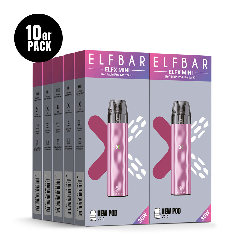 Elfbar ELFX Mini Kit – Pink (Ansicht 3)