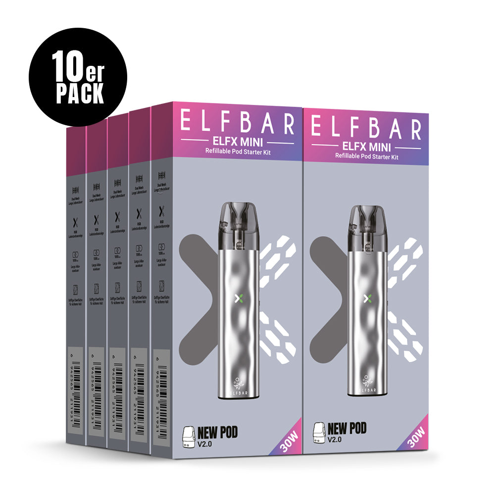 Elfbar ELFX Mini Kit – Silver (Ansicht 3)
