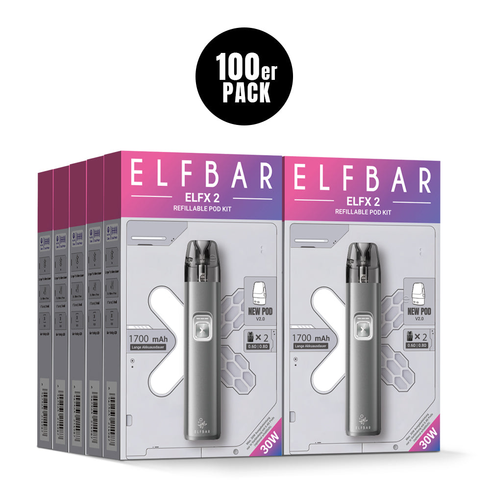 Elfbar ELFX 2 Kit – Space Grey (Ansicht 4)