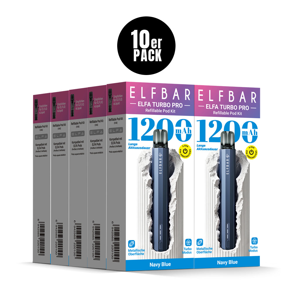 Elfbar ELFA Turbo Pro Kit – Navy Blue (Ansicht 3)