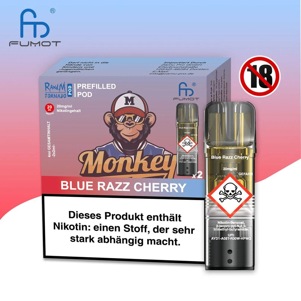 RandM Tornardo - Prefilled Pod - 20 mg/ml Nikotin Vapechamp.de