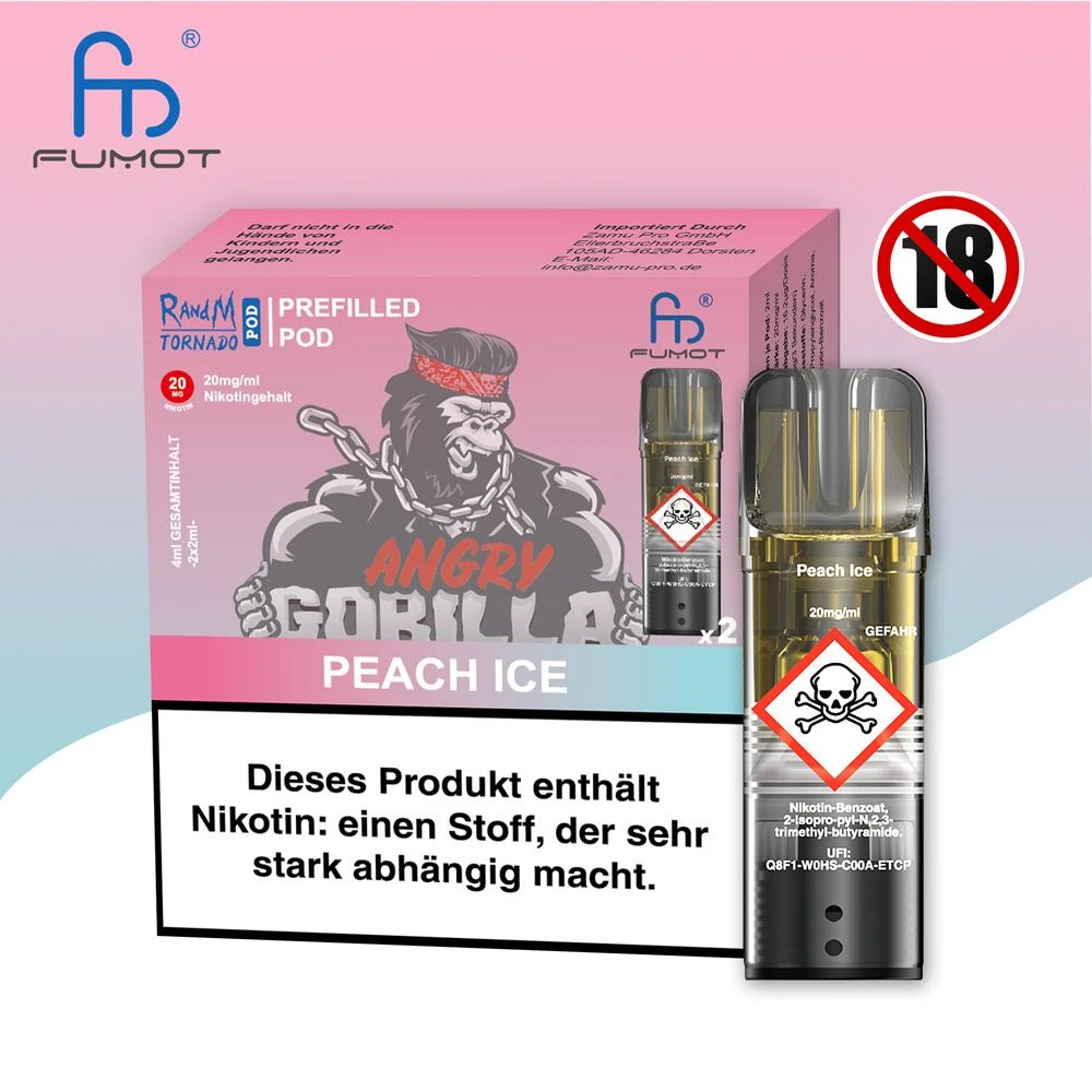 RandM Tornardo - Prefilled Pod - 20 mg/ml Nikotin Vapechamp.de