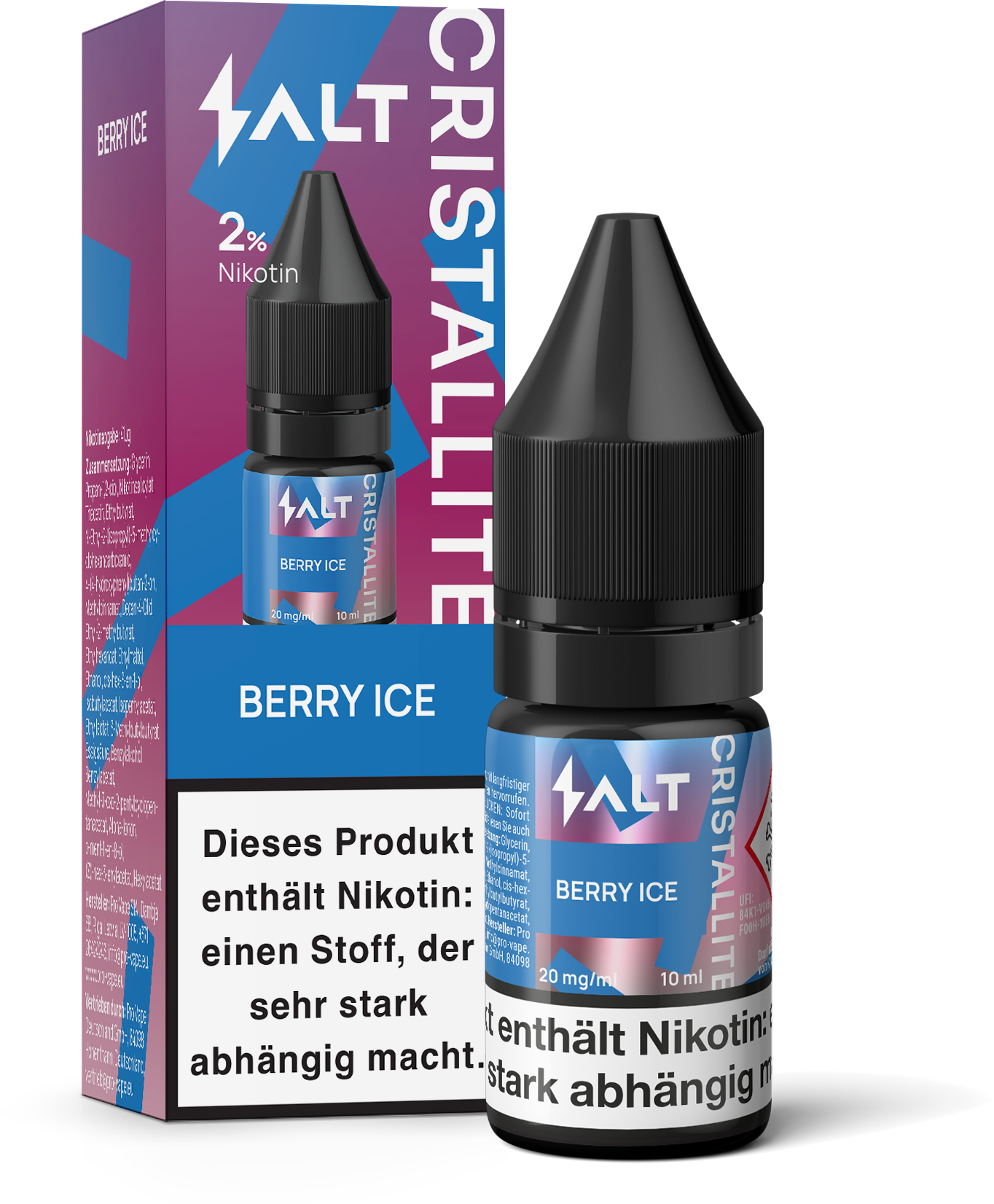 Salt Cristallite Nikotinsalz Vapechamp.de