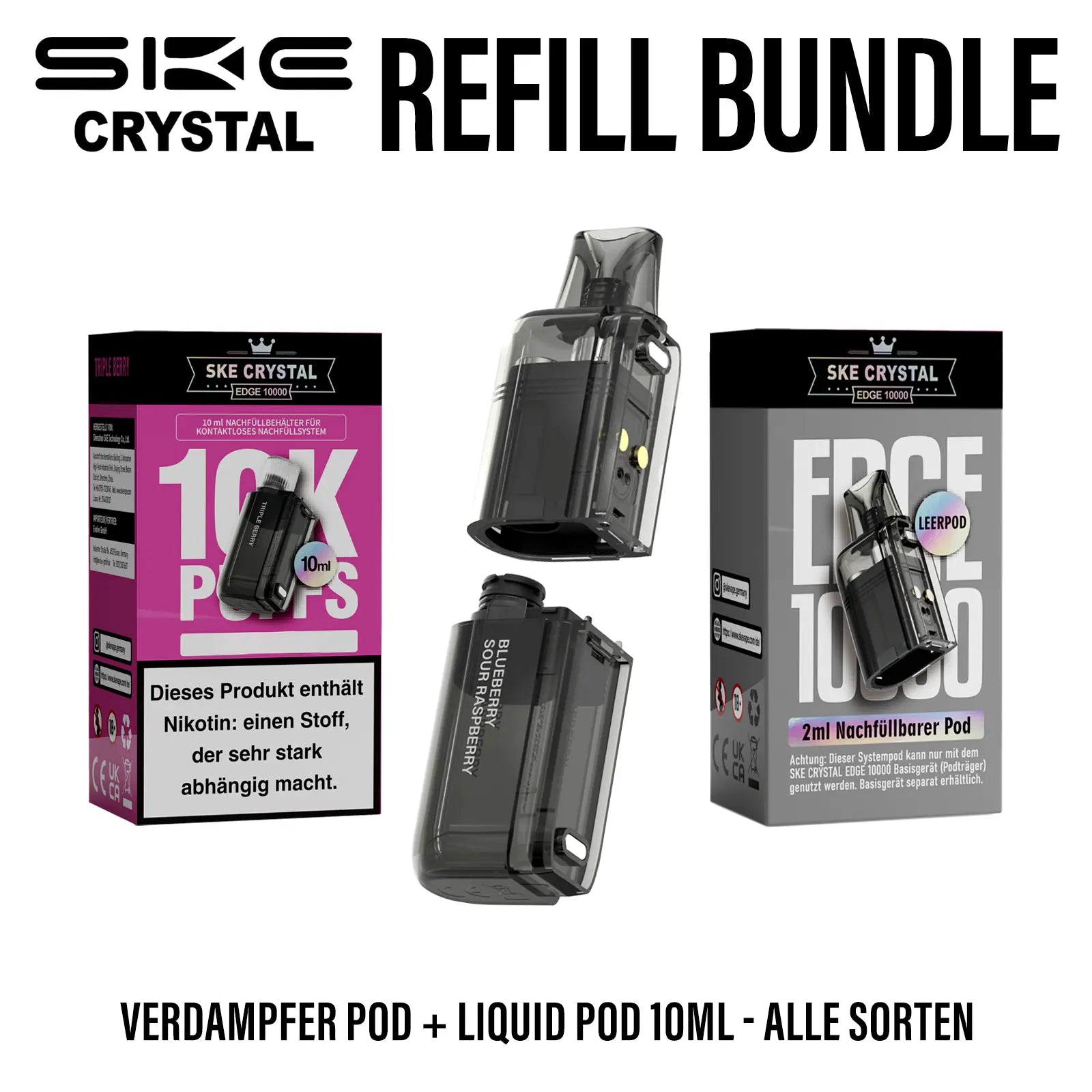 SKE Crystal EDGE 10K Refill Bundle SKE Crystal