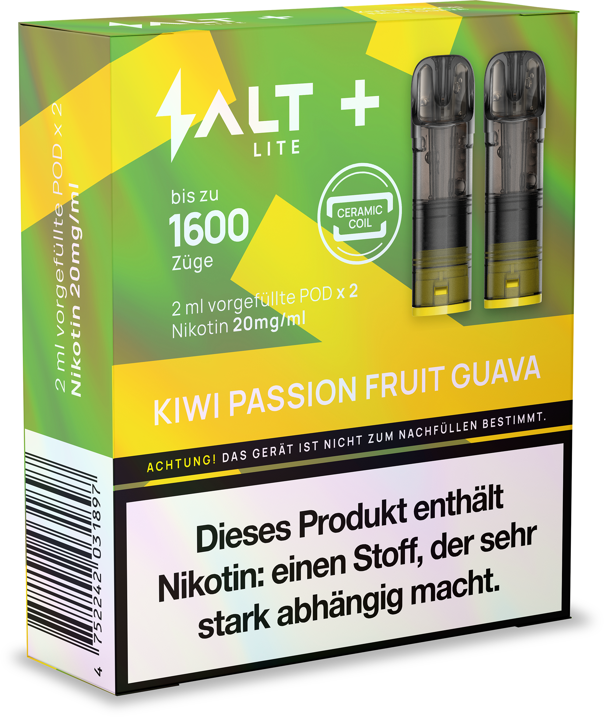 Salt+ Lite Pods – 20 mg/ml Nikotin Vapechamp.de