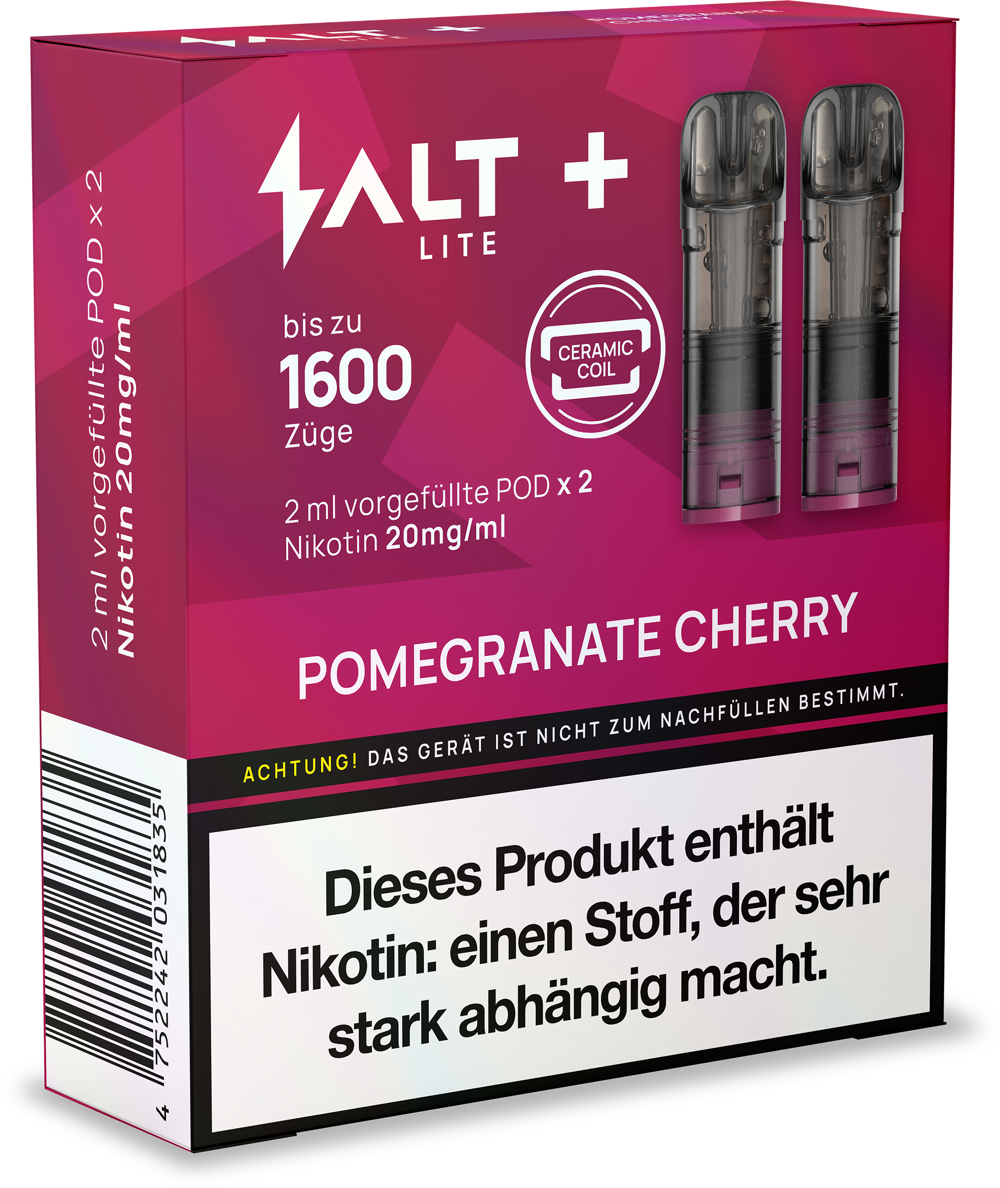 Salt+ Lite Pods – 20 mg/ml Nikotin Vapechamp.de