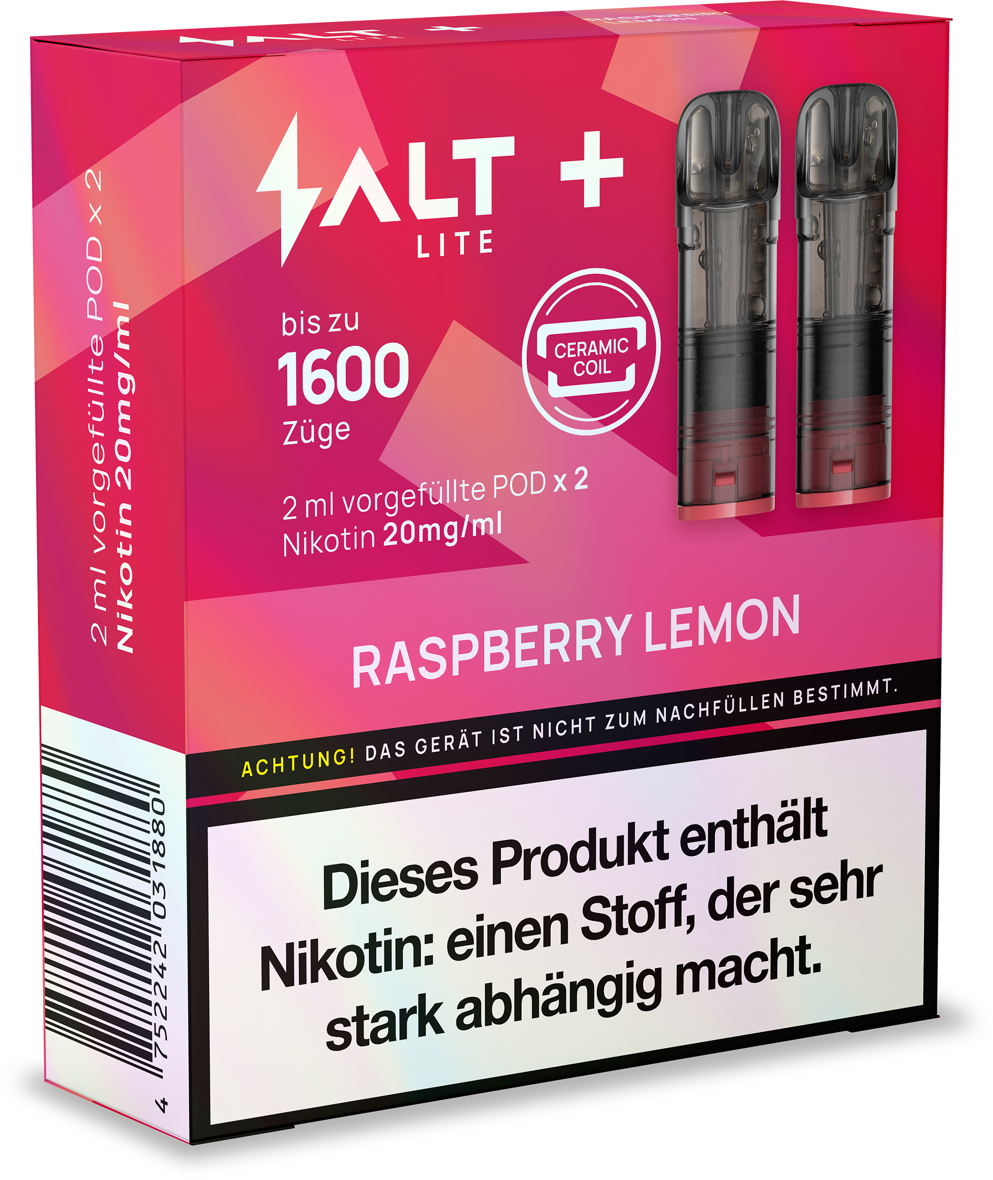 Salt+ Lite Pods – 20 mg/ml Nikotin Vapechamp.de