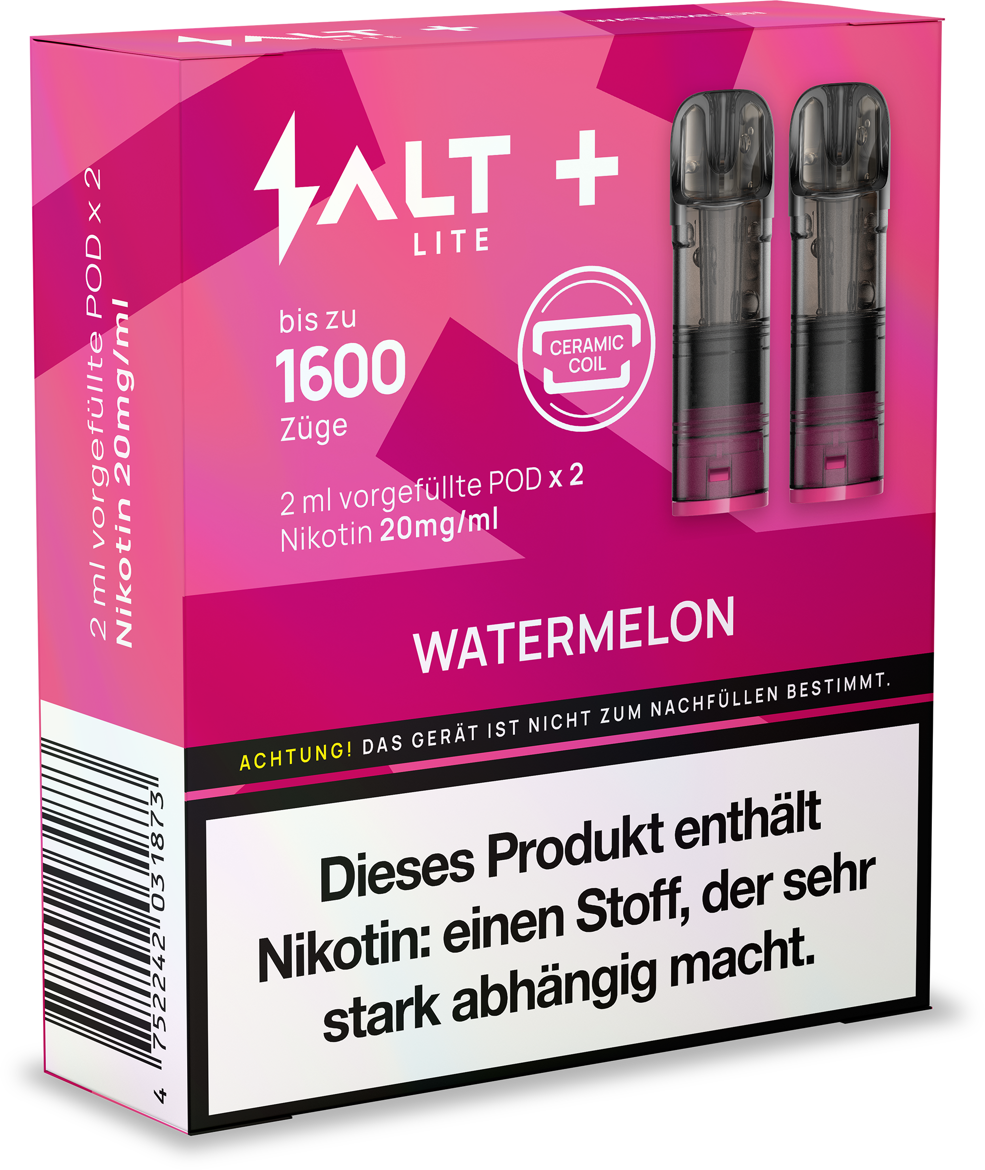 Salt+ Lite Pods – 20 mg/ml Nikotin Vapechamp.de