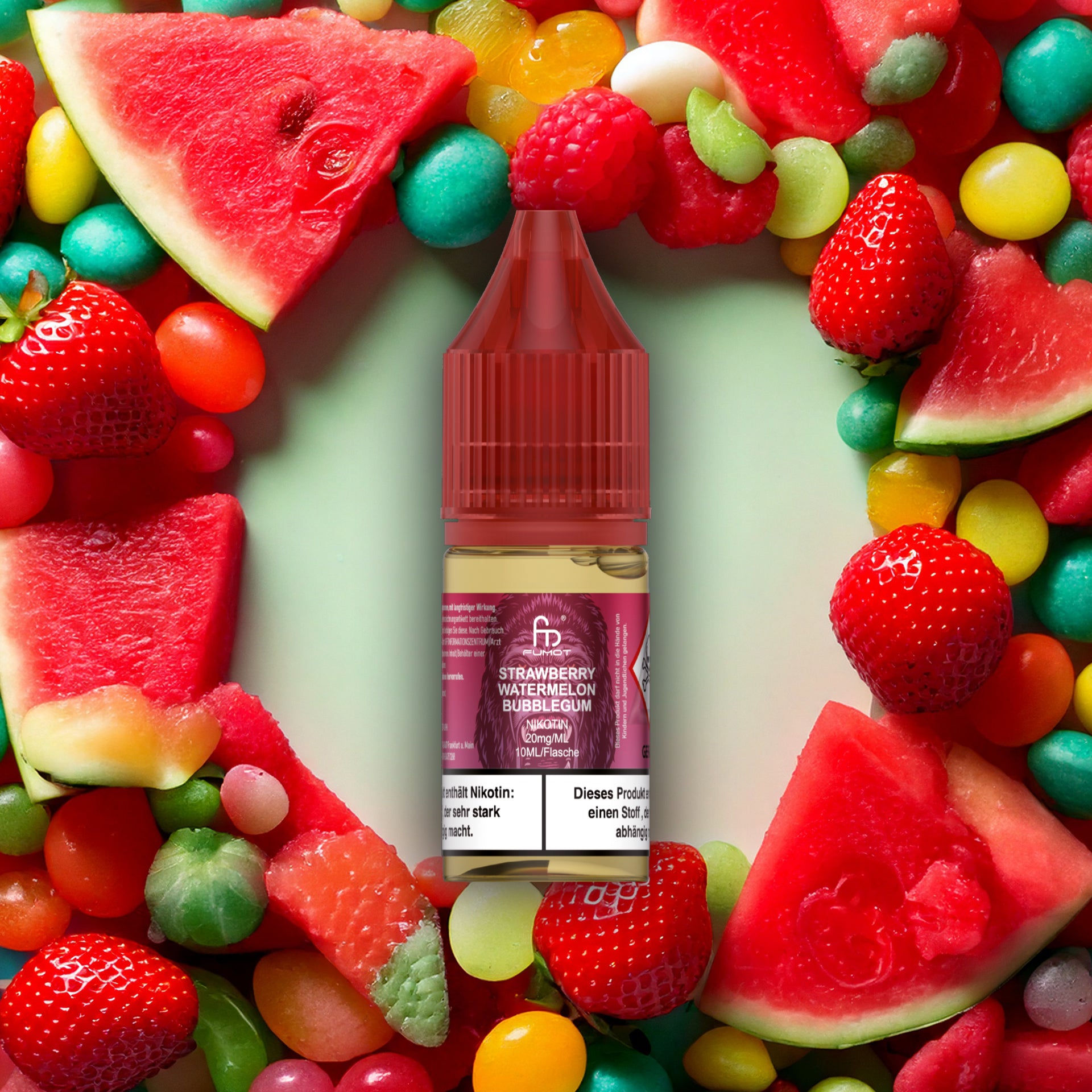 Strawberry Watermelon Bubblegum – süßes Fruchtaroma als Vape jetzt kaufen