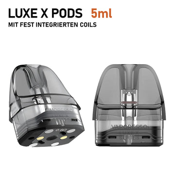 Vaporesso Luxe X Pods (mit integrierten Coils)
