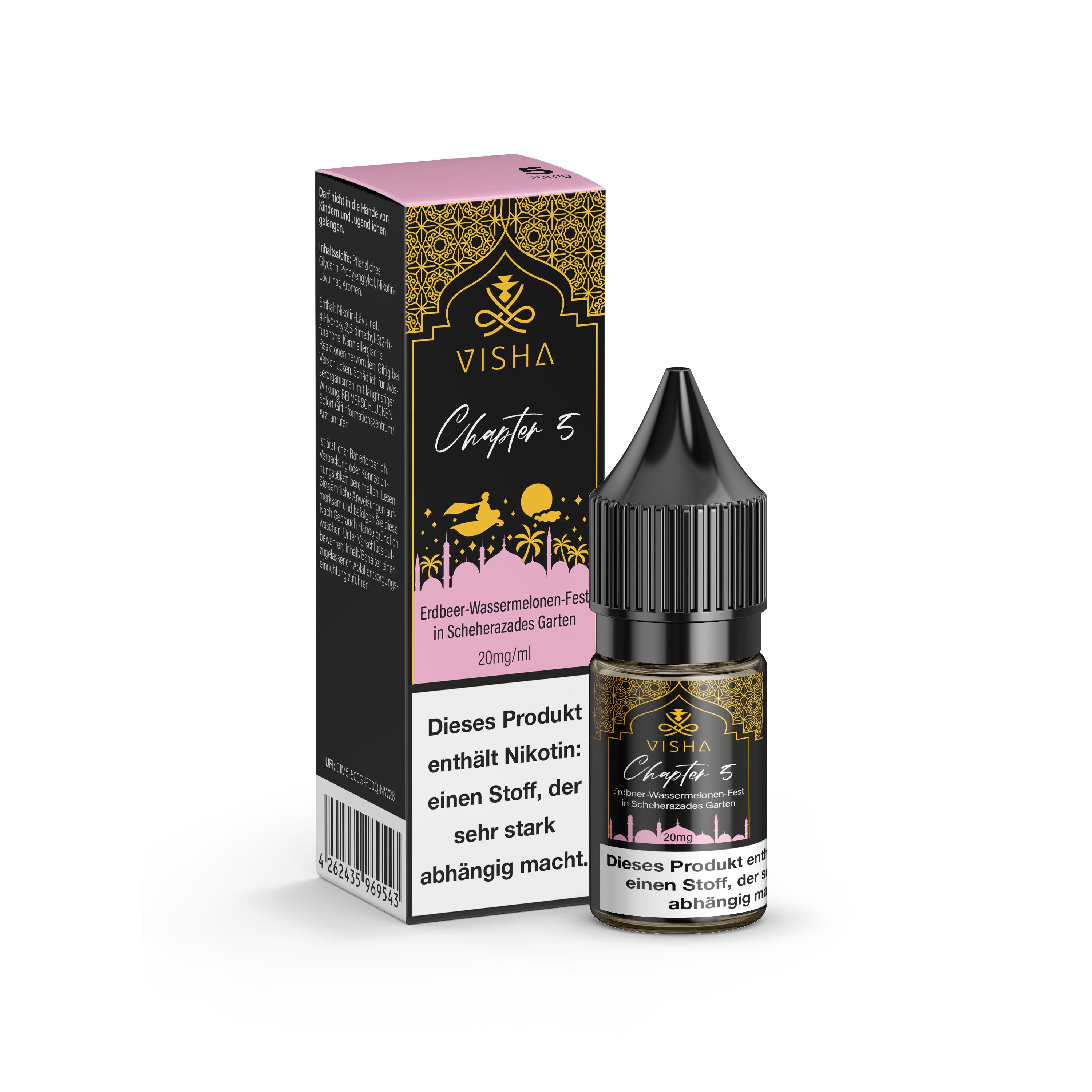 VISHA Nikotinsalz - 10ml Liquid 20mg