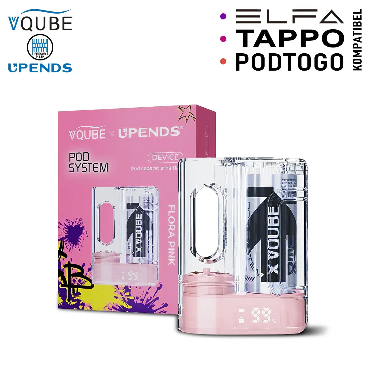 Vqube Upends Akku 500mAh - ELFA kompatibel 5EL