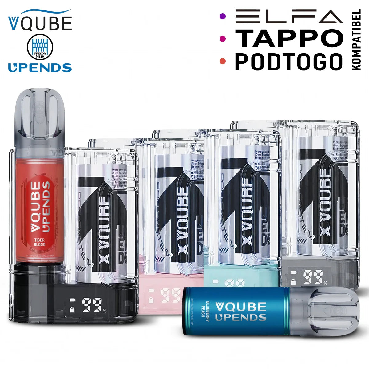 Vqube Upends Akku 500mAh