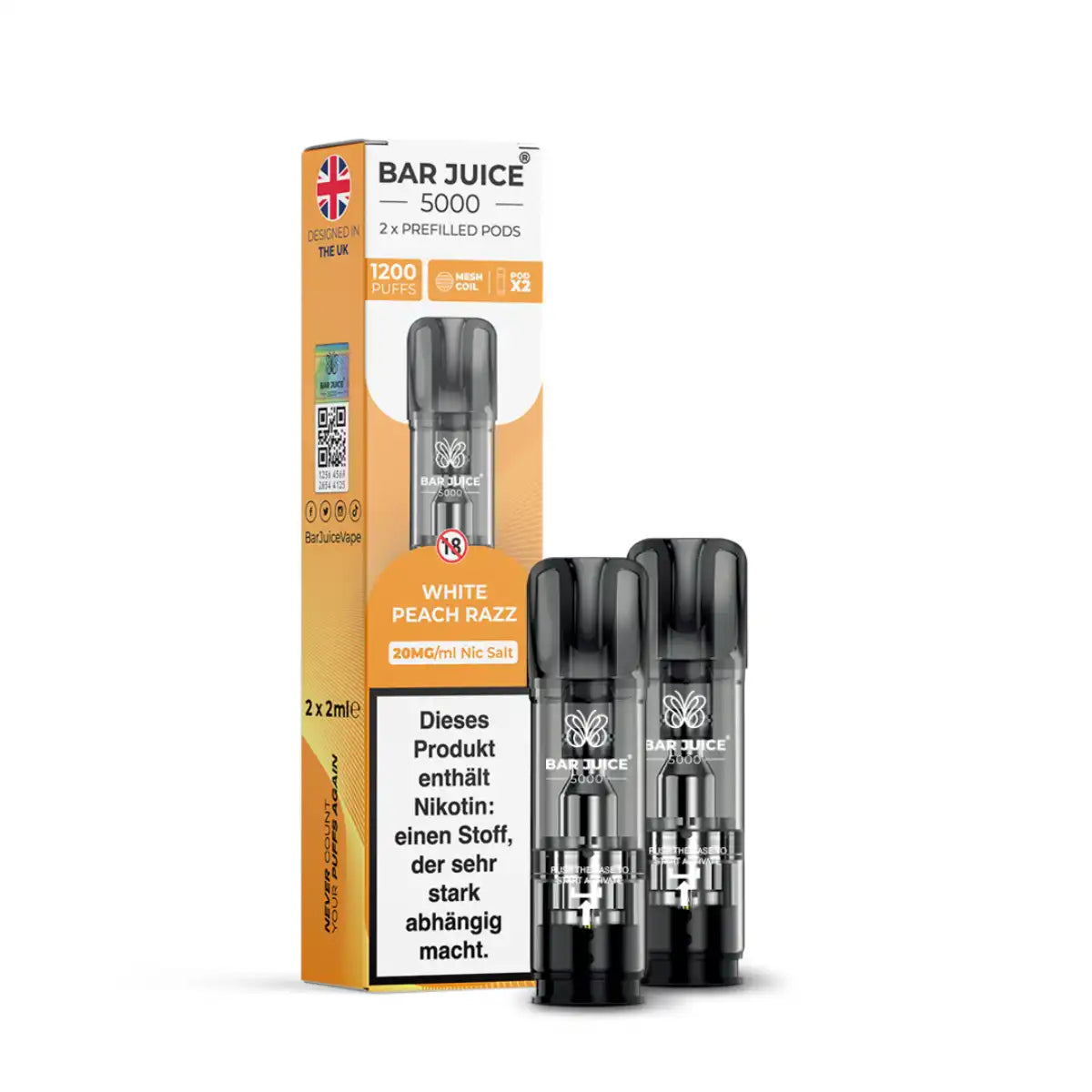 Bar Juice Pods 2er Pack – 20mg Nikotinsalz