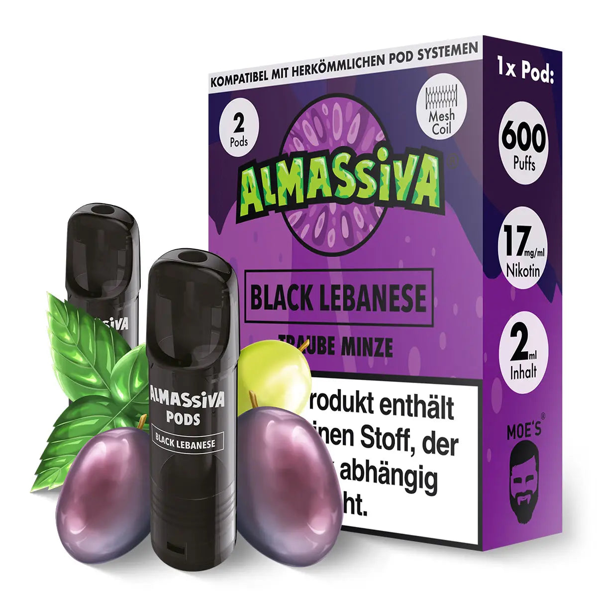 Almassiva Pods 17 Mg Vapechamp.de