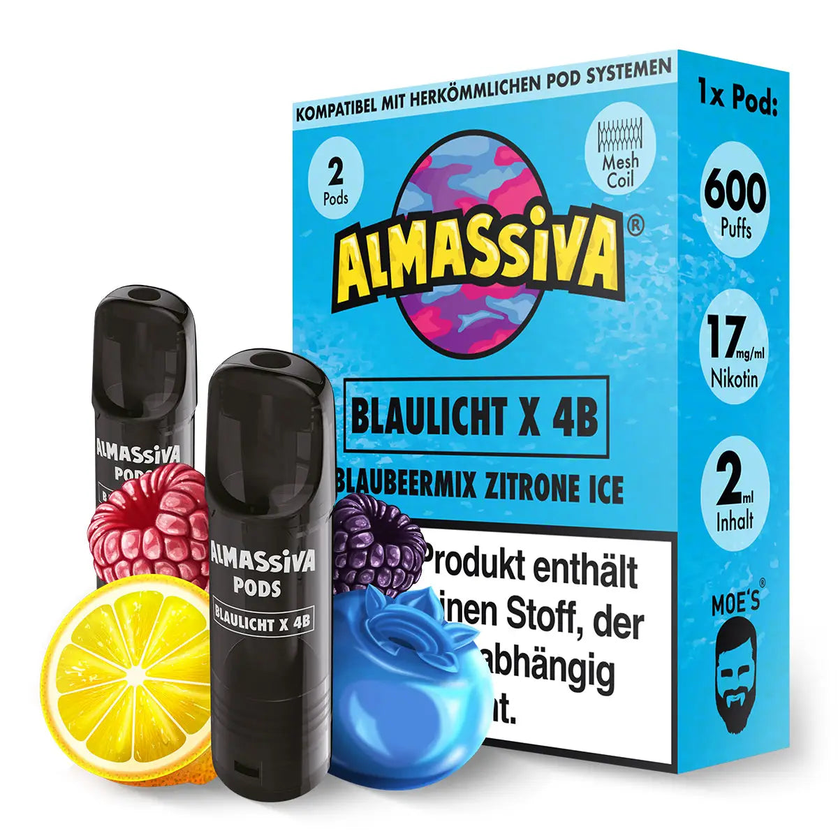 Almassiva Pods 17 Mg Vapechamp.de