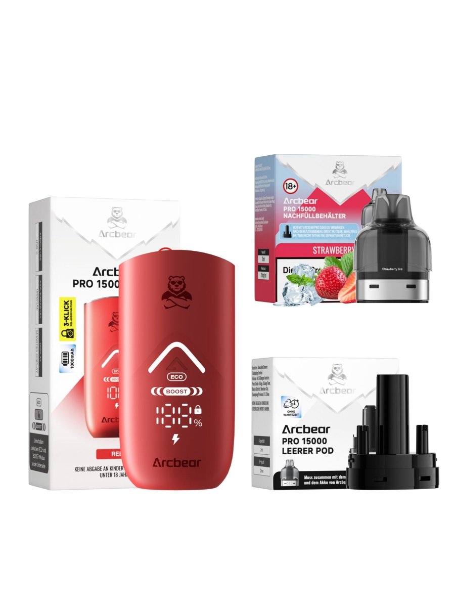 Arcbear Pro 15000 Starter - Kit - Vapechamp.de