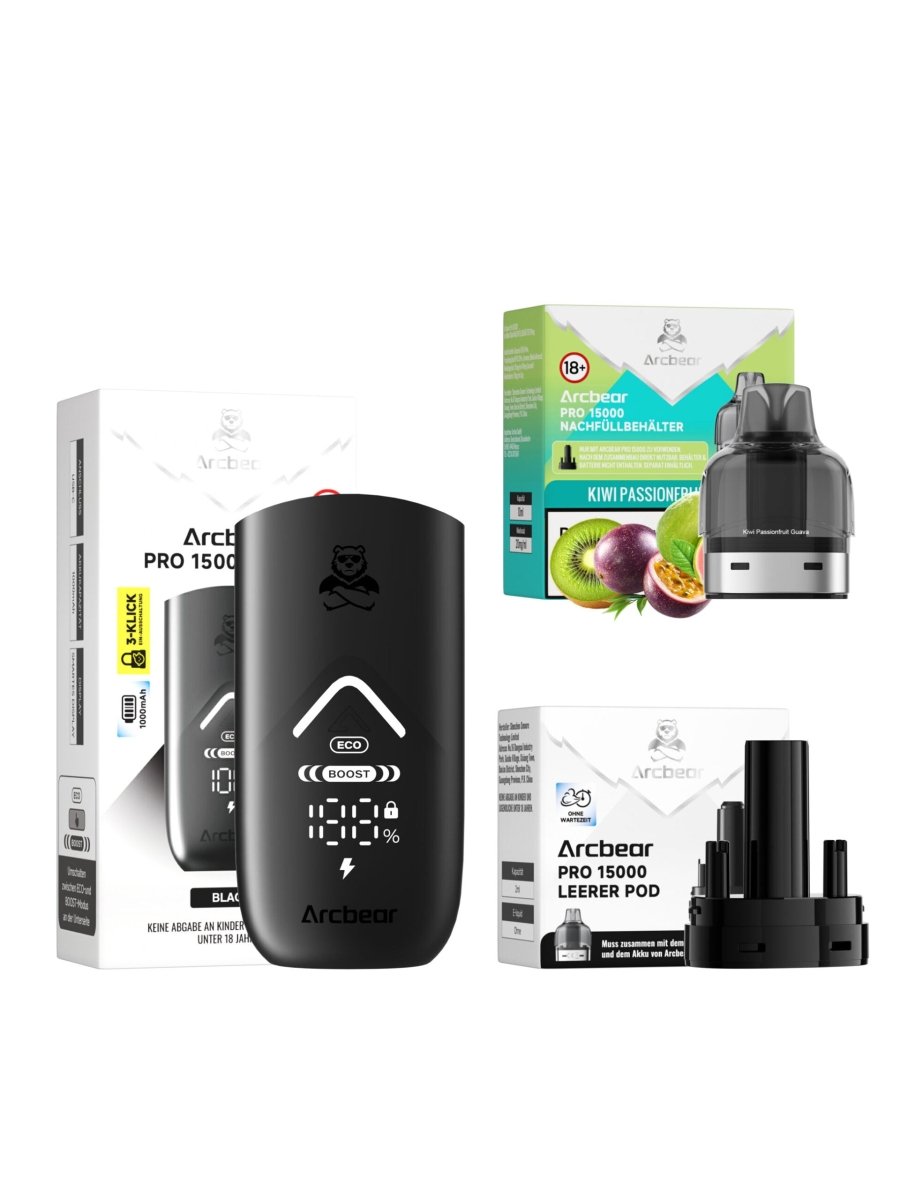 Arcbear Pro 15000 Starter - Kit - Vapechamp.de