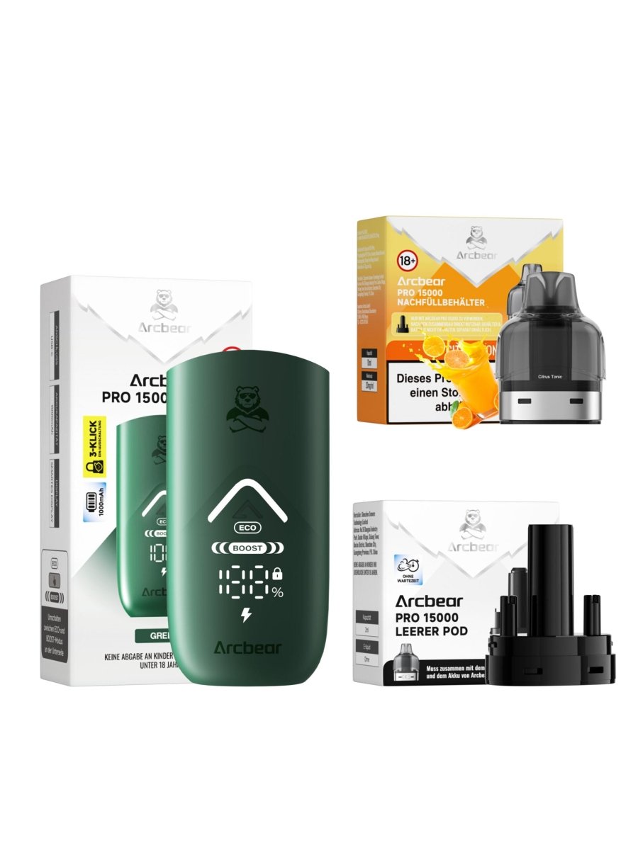 Arcbear Pro 15000 Starter - Kit - Vapechamp.de