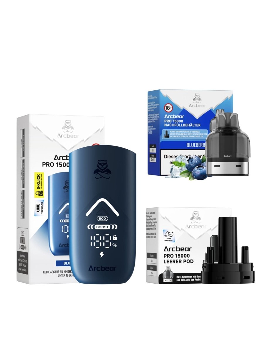 Arcbear Pro 15000 Starter - Kit - Vapechamp.de