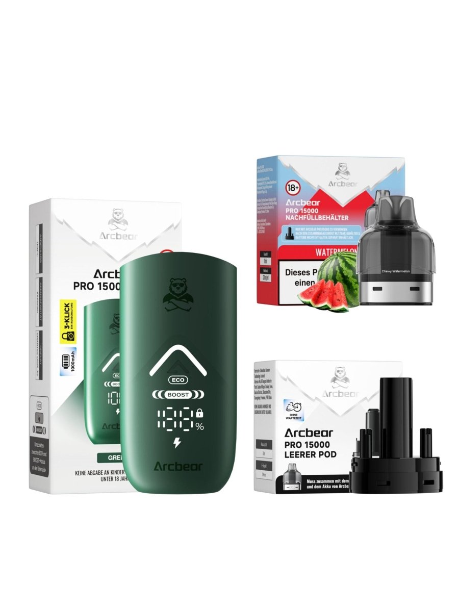 Arcbear Pro 15000 Starter - Kit - Vapechamp.de