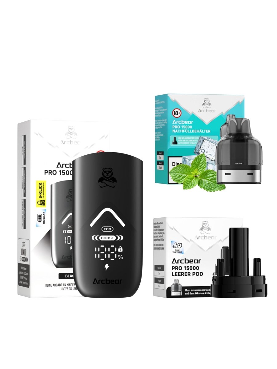 Arcbear Pro 15000 Starter - Kit - Vapechamp.de