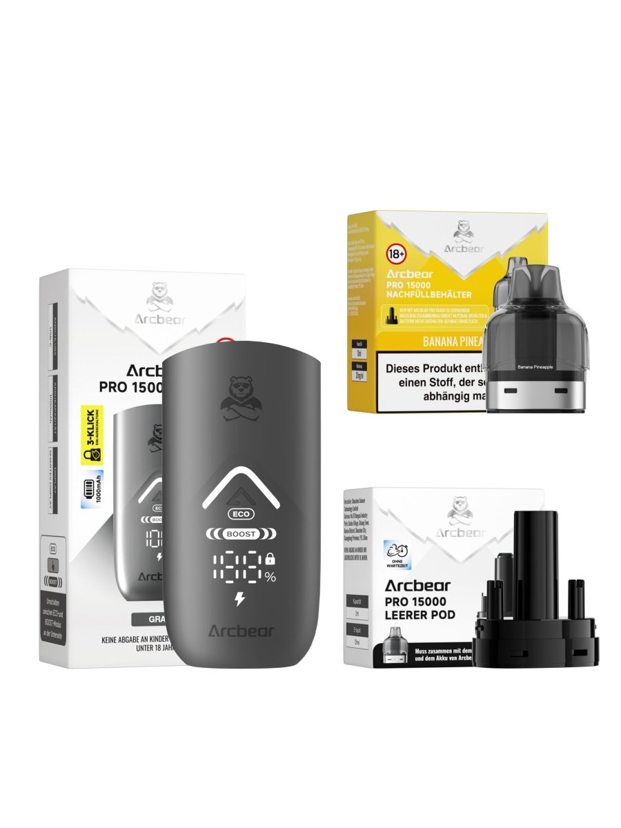 Arcbear Pro 15000 Starter - Kit - Vapechamp.de