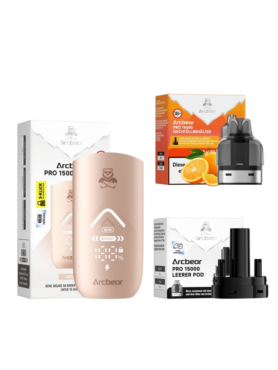 Arcbear Pro 15000 Starter - Kit - Vapechamp.de