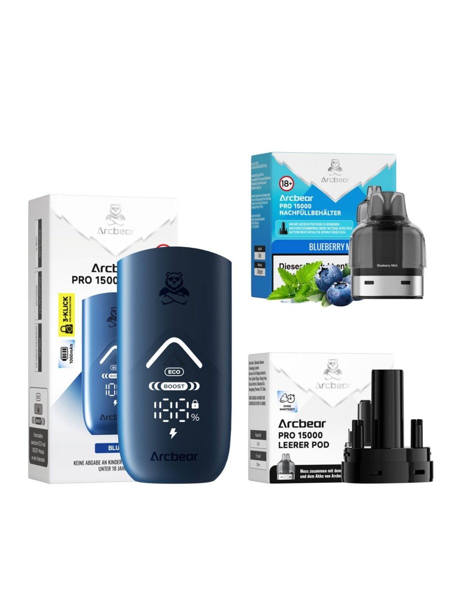 Arcbear Pro 15000 Starter - Kit - Vapechamp.de