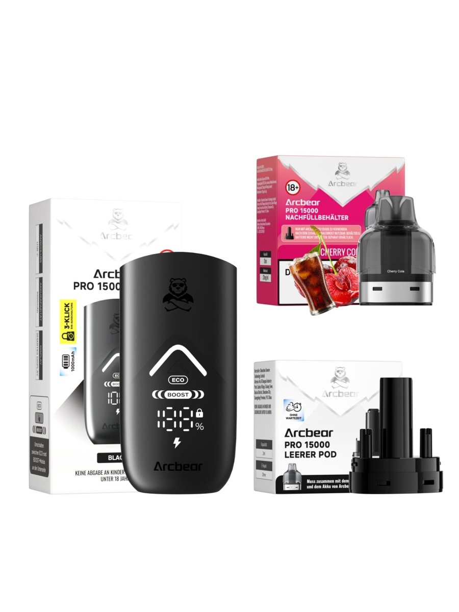 Arcbear Pro 15000 Starter - Kit - Vapechamp.de