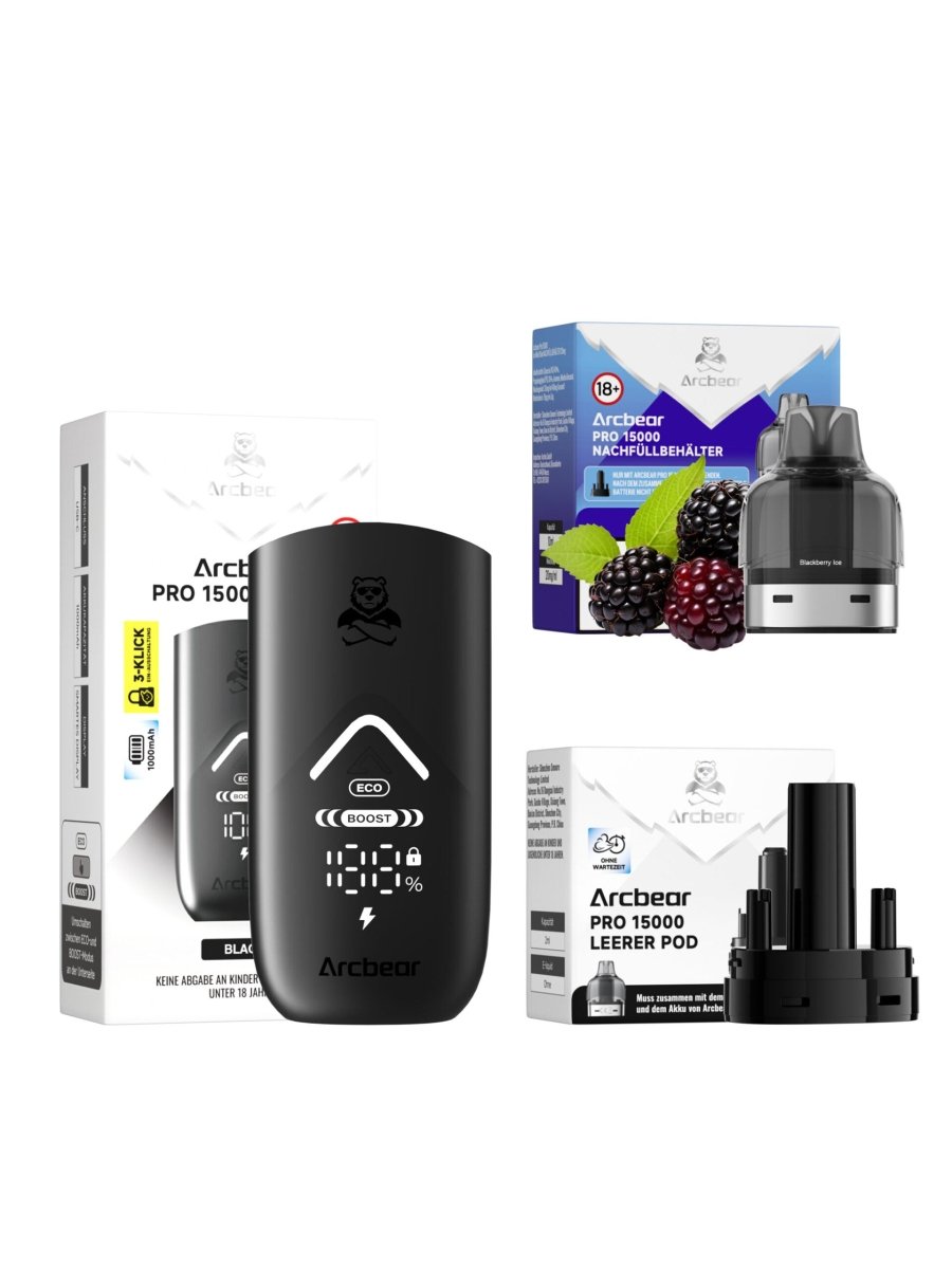 Arcbear Pro 15000 Starter - Kit - Vapechamp.de