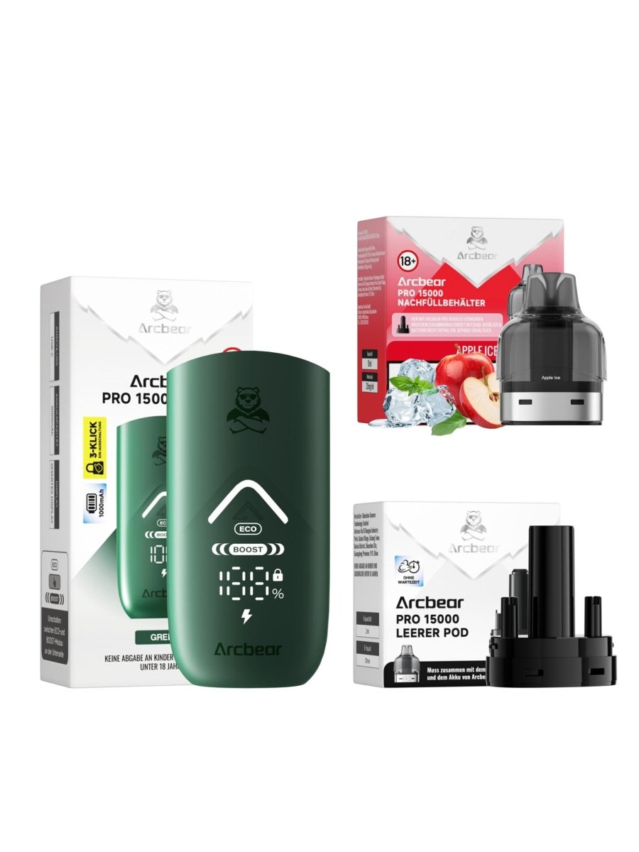 Arcbear Pro 15000 Starter - Kit - Vapechamp.de
