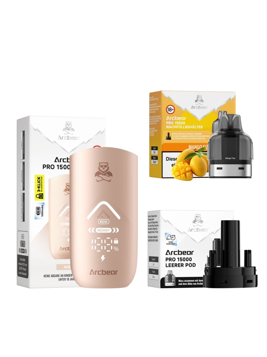 Arcbear Pro 15000 Starter - Kit - Vapechamp.de