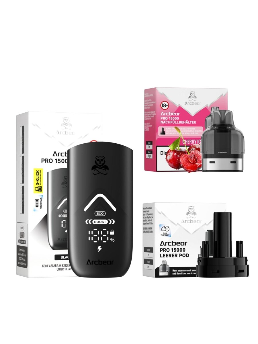 Arcbear Pro 15000 Starter - Kit - Vapechamp.de