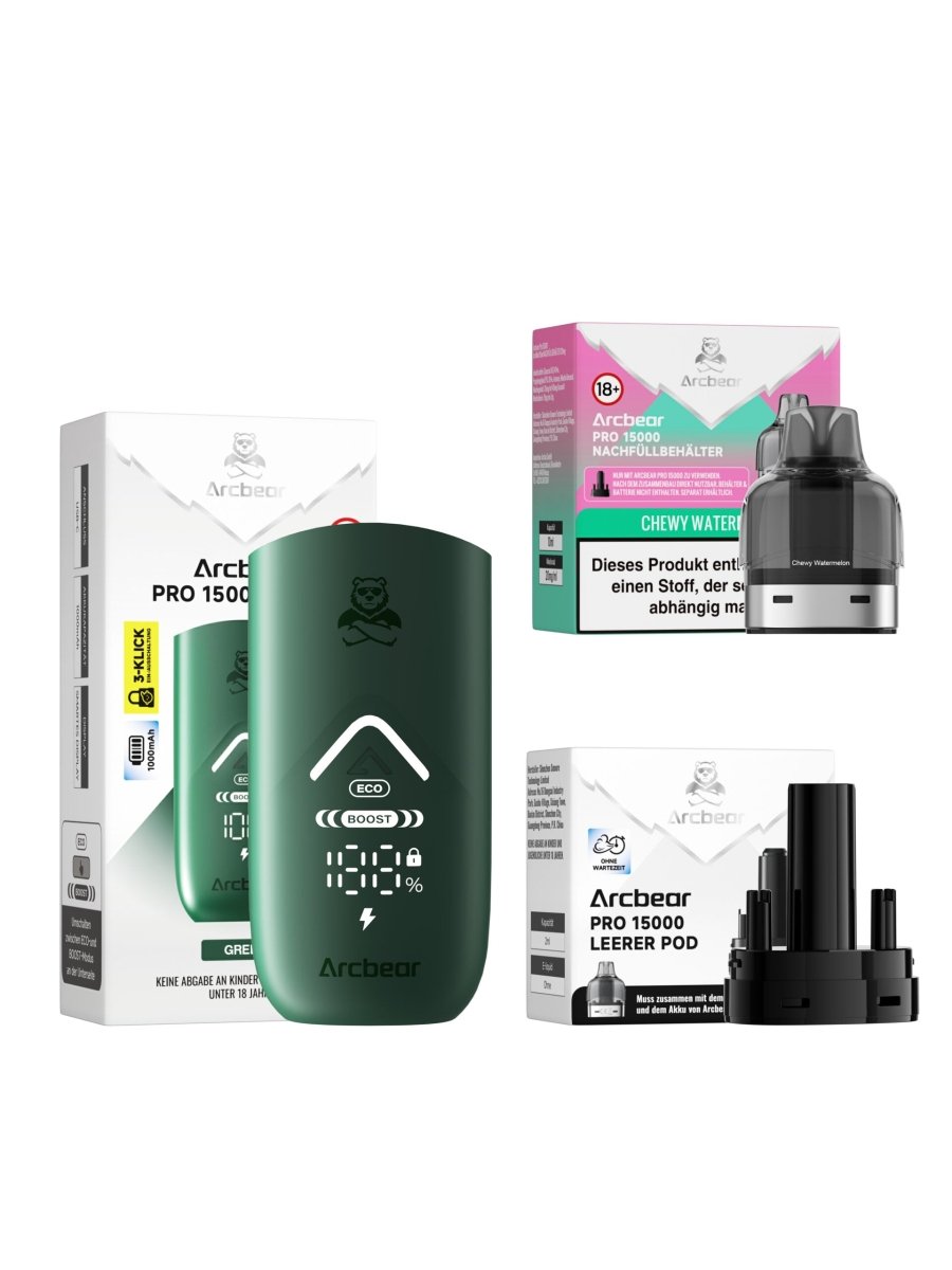 Arcbear Pro 15000 Starter - Kit - Vapechamp.de