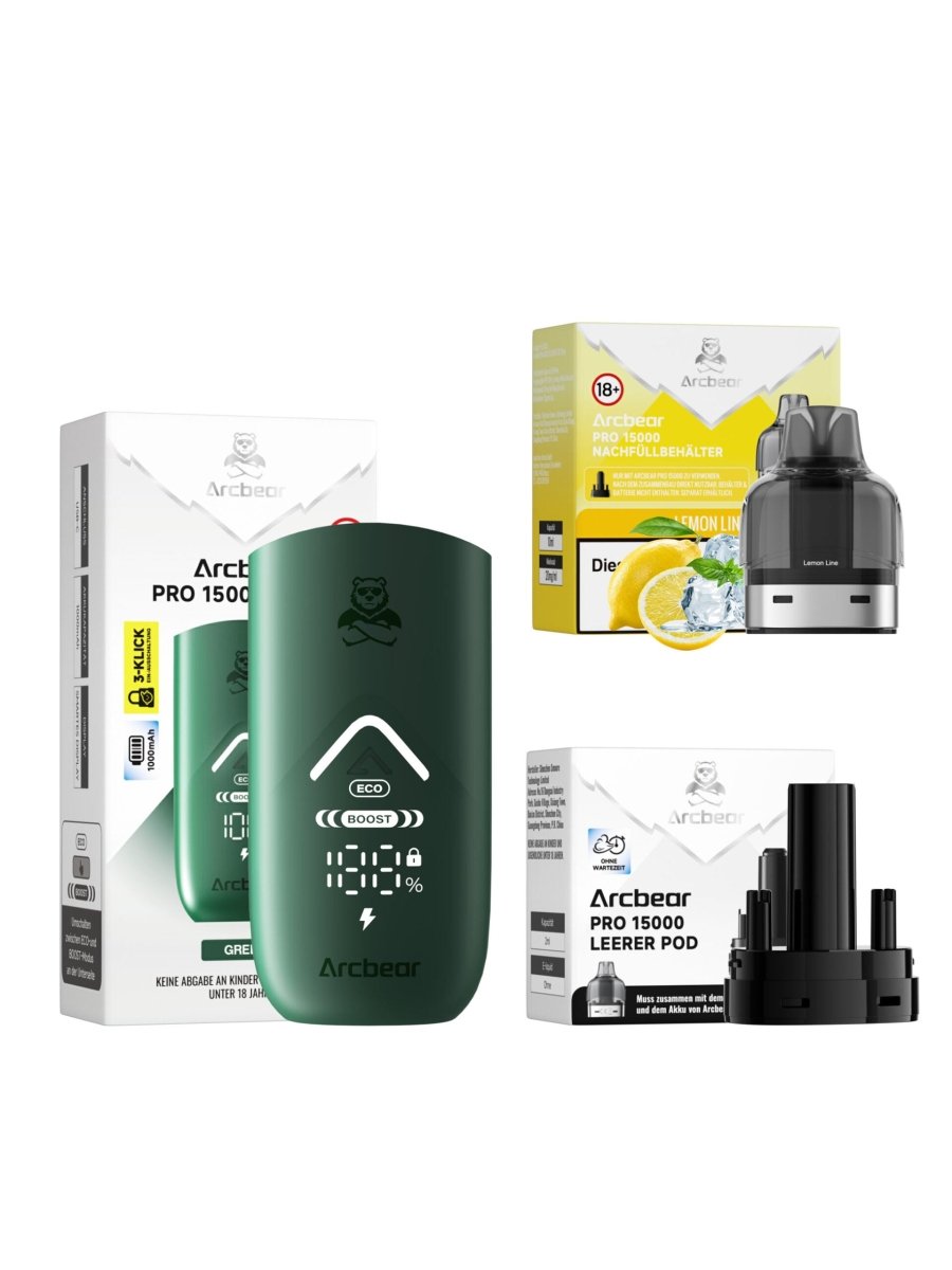 Arcbear Pro 15000 Starter - Kit - Vapechamp.de